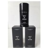 NEW Salt&Stone Black Rose&OUD Deoderant 75g (2pc)