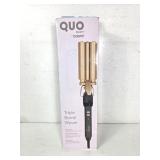 NEW QUO Beauty Conair Triple Barrel Wave Styler