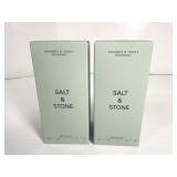 NEW Salt & Stone Bergamot&Hinoki Deodorant 75g X2