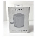 NEW SONY XB100 16h Light Grey Wireless Speaker