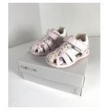 NEW Geox Pink/White Kids Sandals (Size: 6.5)