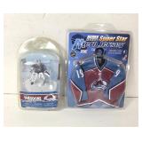 VINTAGE NHL Micro Jersey & Jose Theodore Figure