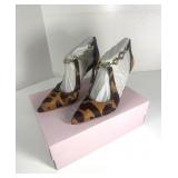 NEW Louise Et Cie Lo-Tamary Brass Heels (Size: 9)