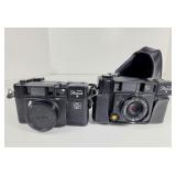 GUC Yashica AutoFocus S Cameras & Matching Bag 3PC