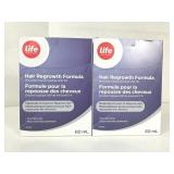 NEW LIFE Brand Hair ReGrowth Formula (60mL, 2pks)