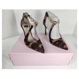 NEW Louise Et Cie Lo-Tamary Brass Heels (Size 6.5)