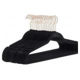 NIB Amazon Basics Velvet & RoseGold Hangers (50ct)