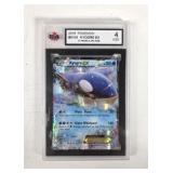 COLLECT Pokemon KYOGRE EX KSA Graded VGE 4 Card