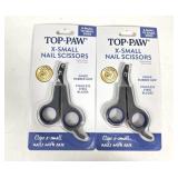 NEW Top Paw X-Small Nail Scissors for Pets (2pks)