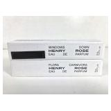 NIB W.D & F.C Henry Rose Parfum (8mL) 2pks