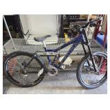 GUC KONA 'Full Speed Ahead' Blue Bicycle