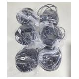 NEW Black Ethernet Cords (6 PCS) (20M Length)