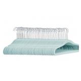 NIB Amazon Basics Kids Velvet Hangers 50pcs (Mint)