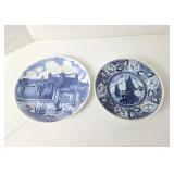 VINTAGE Johnson Brothers&Boch Delfts 9 1/4' Plates