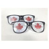 NWT Collectible Canadian Celebratory Glasses 2PCS