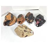Varied Brand Base Ball Gloves Backcatcher/Fielders