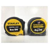 GUC Stanley & Stanley Fatmax 26' Measuring Tapes