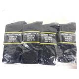 NEW Dream Touch Sports Socks (Size 9-11) 12pairs