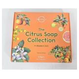 NEW Naturals The Citrus Soap 4PC Collection