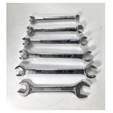 GUC Various 6PC Taiwan Cresent Wrenches Dual Sided