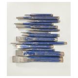 GUC GRAY Tools Canada Large14 PCS Blue Punch Tools
