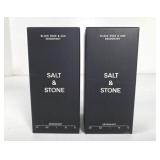 NEW Salt&Stone Black Rose&Oud Deodorant (75g) 2pc
