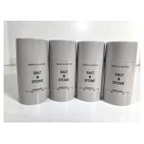 NEW Salt&Stone Santal / Vetiver Deodorant 28g 4pcs