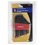 NEW Powerfist 13PC SAE Stubby Hex Set