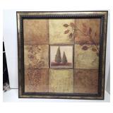 GUC Autumn Grid Framed Photo (28' x 28')