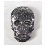 2 Troy Ounce .999 Fine Silver Sugar Skull