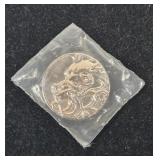3 Troy Ounce .999 Fine Silver Dragon Coin