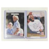 Pro Set PGA Golf Greg Norman Collectable Cards 2PC