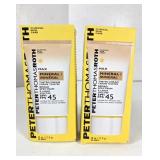 NEW PTR Mineral SPF45 Tinted Creme (50mL 2pks)