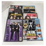 COLLECT Colletible Rockbands/Artist Magazines 8pcs