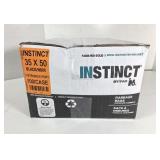 NIB Instinct Garbage X-Strong Bags (35 x 50) 100ct