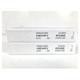 NIB Windows Down Henry Rose Parfum (8mL) 2pks