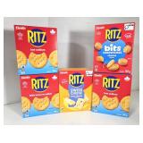 NIB Ritz Low Sodium/Bits/Cheese Crackers (5PKS)