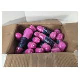 NEW Box of Hard H20 Water Bottles (Pink)