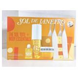 NEW Sol De Janeiro Sol Tote & Body Essentials Set