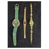 GUC Ladies Watches Seiko/Calvin Klein/Green (3pcs)