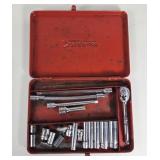 GUC Snap On Vintage 1950's Socket Set (incomplete)