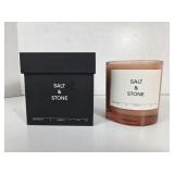 NEW Salt & Stone Grapefruit & Hinoki Candle 8.50z