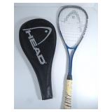 GUC HEAD Ti. Demon Squash Raquet 27' W/ Soft Case