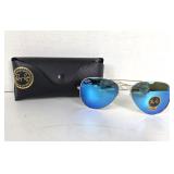 NEW RayBans Aviator-Style Sunglasses & Case