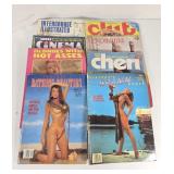 VINTAGE Playboy & Varied Explicit Magazines (8PCS)