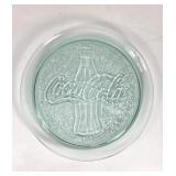 GUC Coca-Cola Green-Glass Collectible Plate