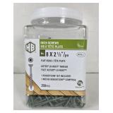 NEW HB Deck Screws 8 x 2 1/2'/ PO (350pcs)