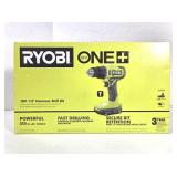 NIB Ryobi One+ 18V 1/2' Hammer Drill Kit