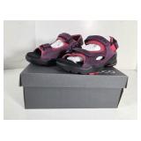 NEW Ecco Purple Velcro Sandals (Size: 3 Kids)