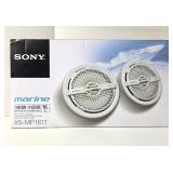 NEW SONY XS-MP1611 Marine Dual-Cone Speaker